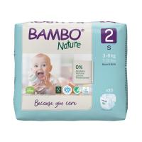 Эко-подгузники Bambo Nature 2 (3-6 кг), 30 шт купить в Брянске