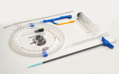 Система для венозно-артериального доступа c портом эллипсовидным PORT TI (титановым) с катетером 8 F и набором для установки купить оптом в Брянске