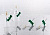 Игла-бабочка с луэр-адаптером (21Gх3/4" 19 см, зеленая, 0,8х19 мм) купить в Брянске