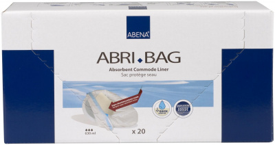 Abri-Bag Гигиенические впитывающие пакеты для туалета 51,5x39 см купить оптом в Брянске