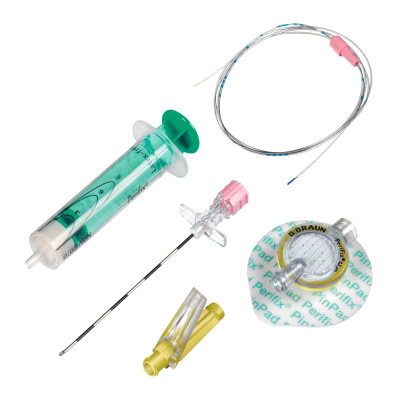 Набор для эпидуральной анестезии Перификс 420 18G/20G, фильтр, ПинПэд, шприцы, иглы  купить оптом в Брянске