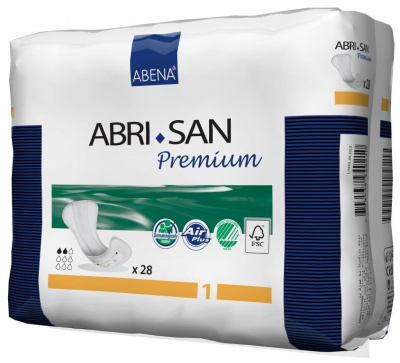 Урологические прокладки Abri-San Premium 1, 200 мл купить оптом в Брянске

