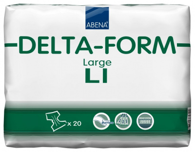 Delta-Form Подгузники для взрослых L1 купить оптом в Брянске
